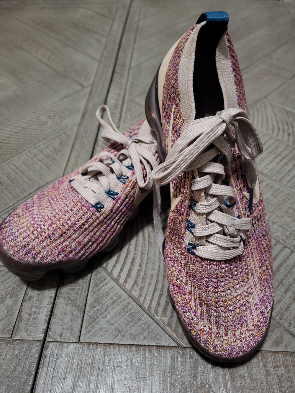 Nike Air VaporMax 3 FlyKnit Desert Sand Sneakers